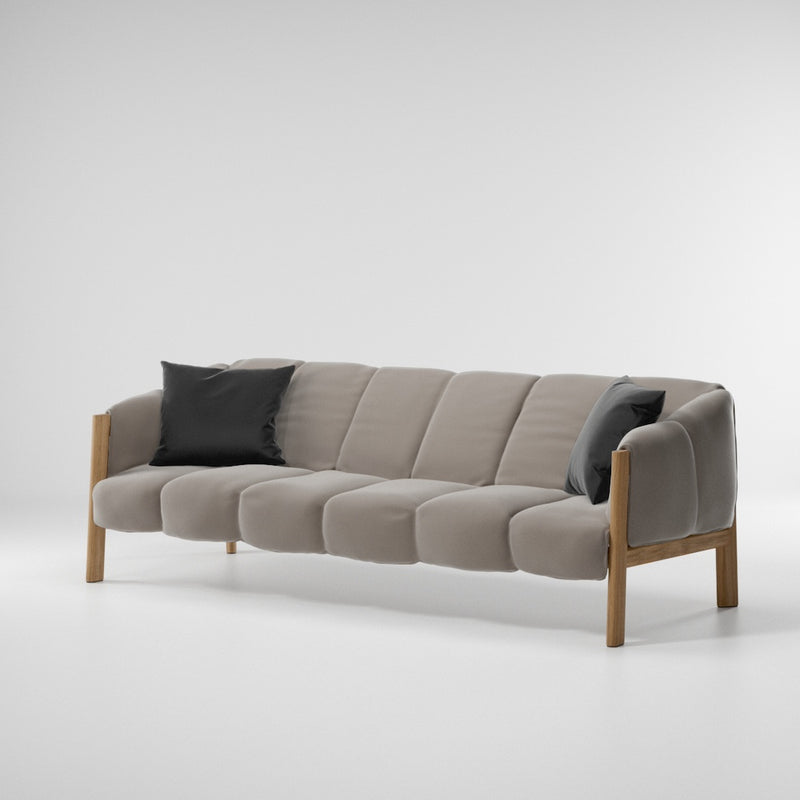 Plumon 3-seater sofa