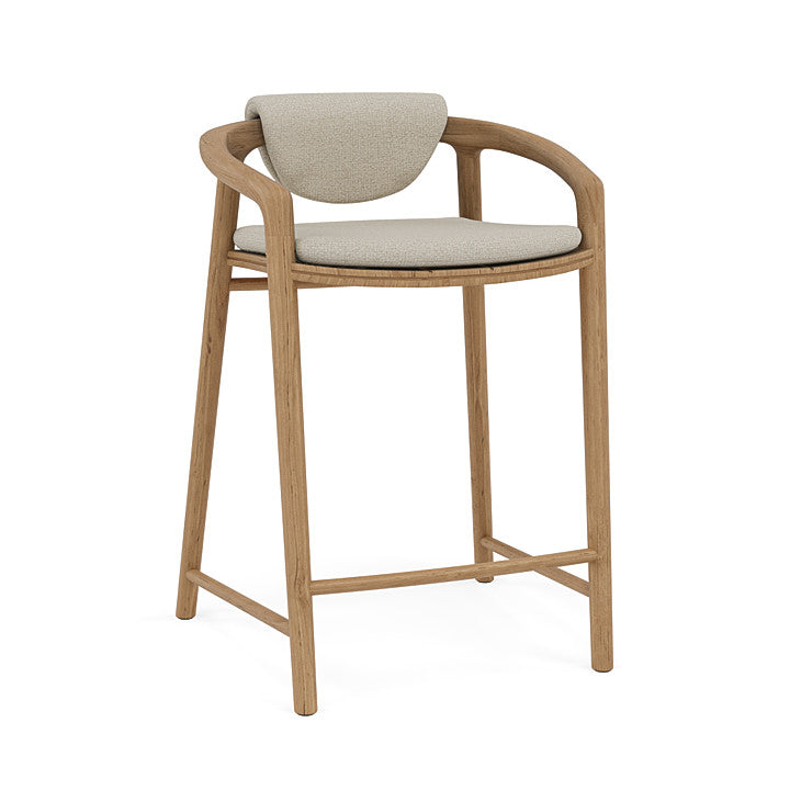 Solid counter height stool & bar stool