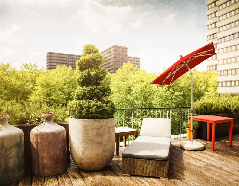 Alu-Smart parasol - Lagersalg