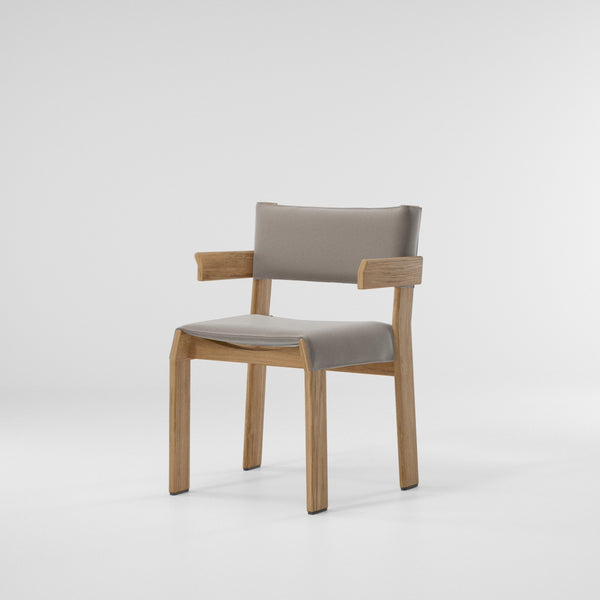 Band dining chair, teak