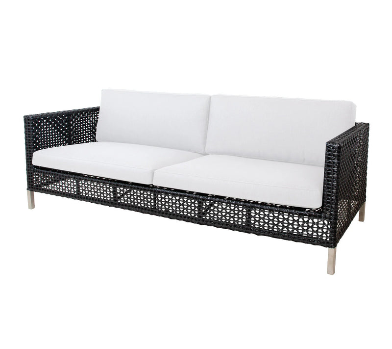 Connect loungeserie, Black-antracit Weave