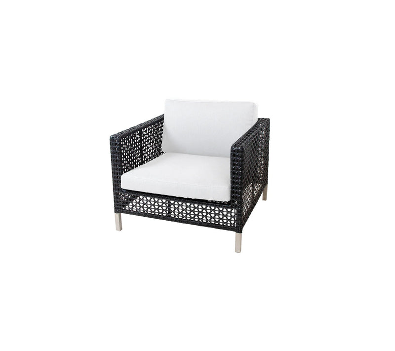 Connect loungeserie, Black-antracit Weave