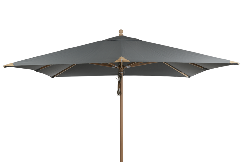 Como 300x300 cm træparasol