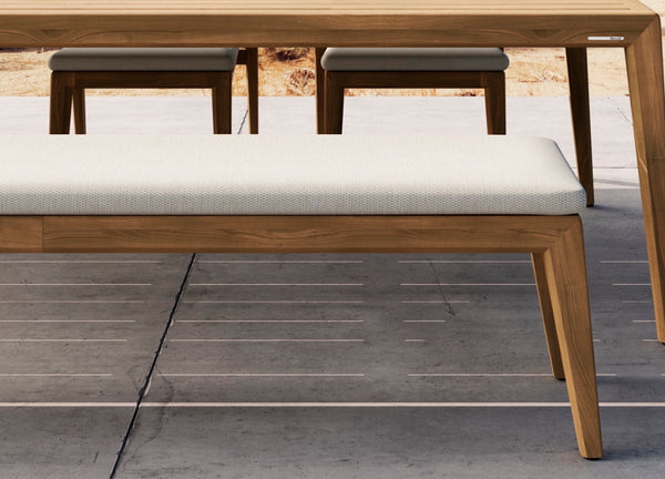 Sunrise dining bench