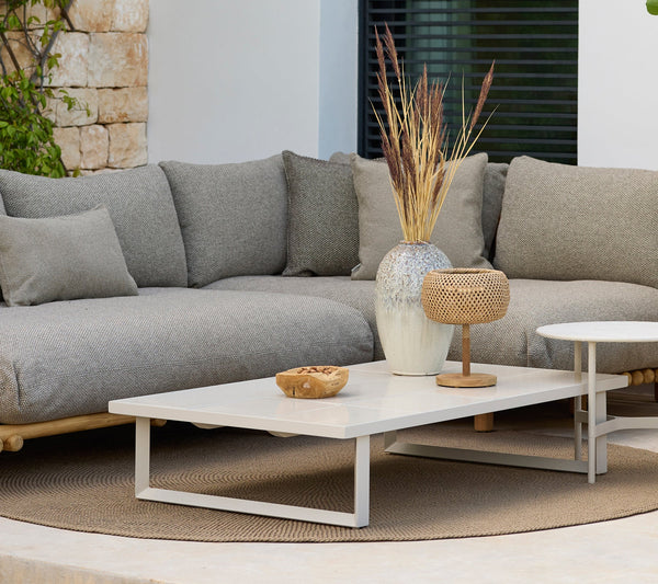 Glaze sofabord, rektangulær