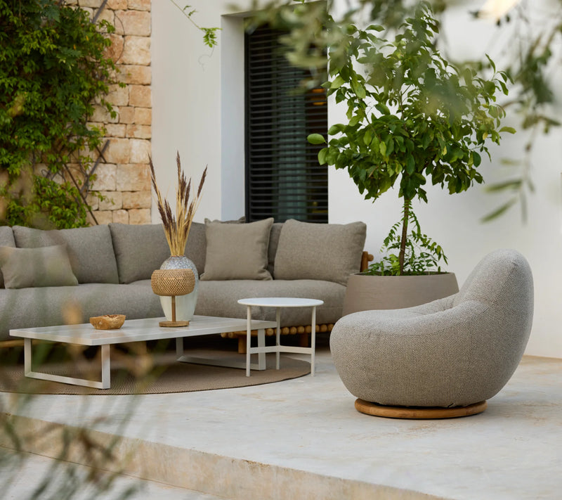 Glaze sofabord, rektangulær