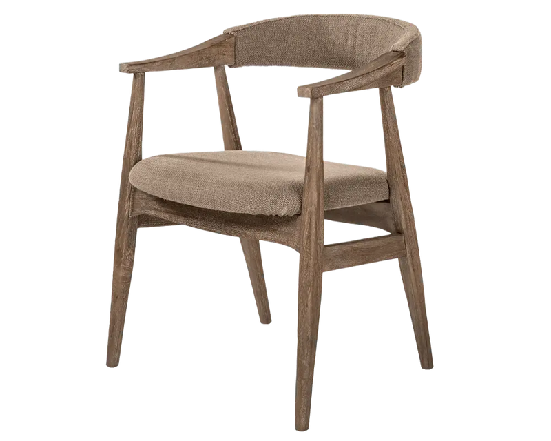 Armchair Faye upholstered, indoor