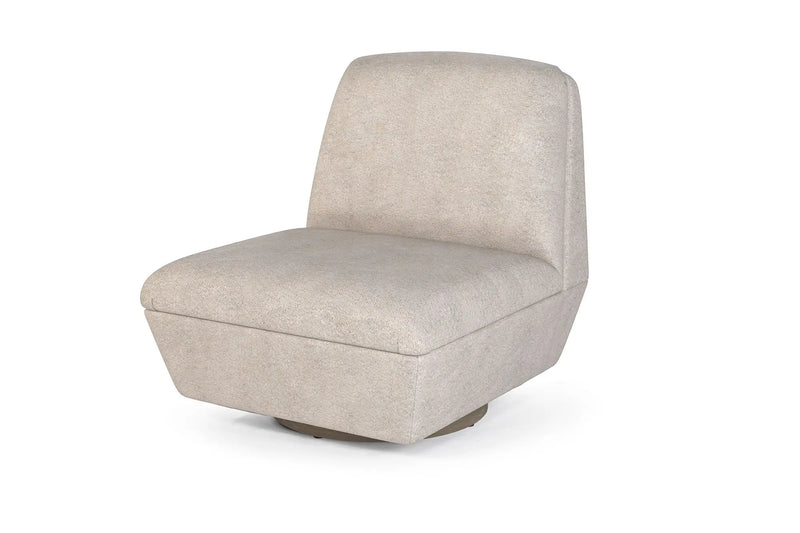 Club Jules with swivel full upholstered, indoor