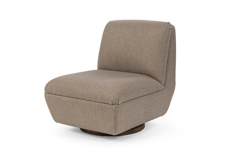 Club Jules with swivel full upholstered, indoor