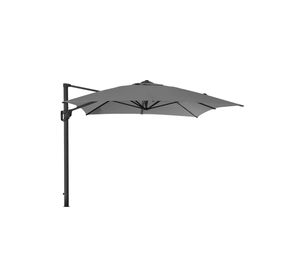 Hyde luxe parasol, 3x4 m - Anthracite