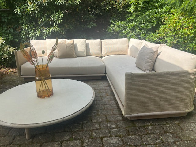Giro lounge med teak base - udstillingsmodel