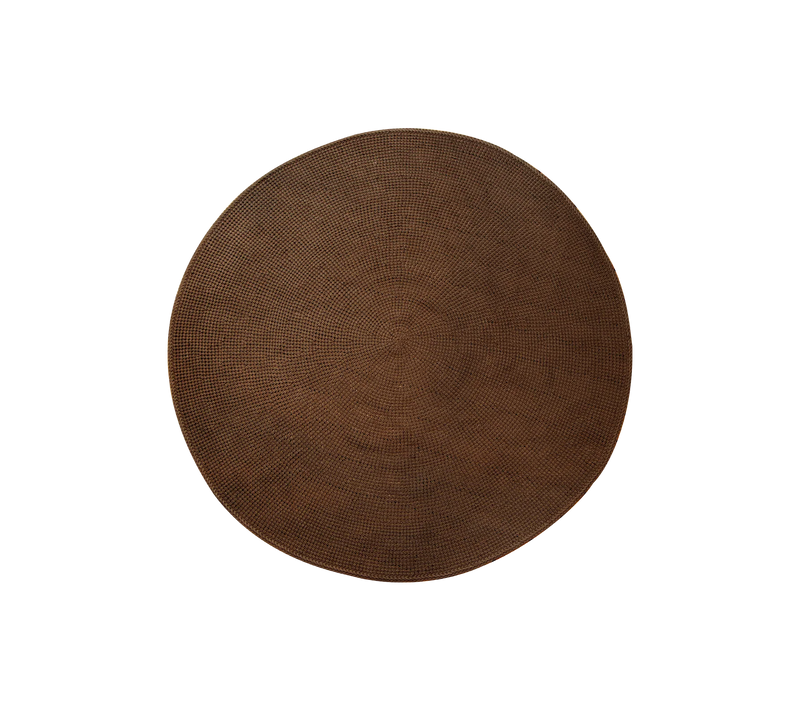 Knit tæppe Ø200 cm