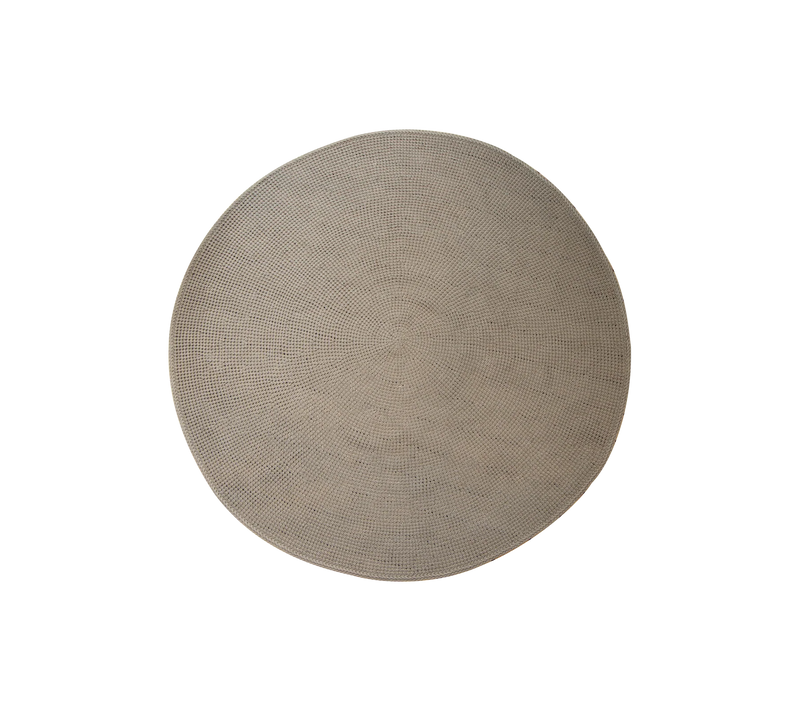 Knit tæppe Ø200 cm