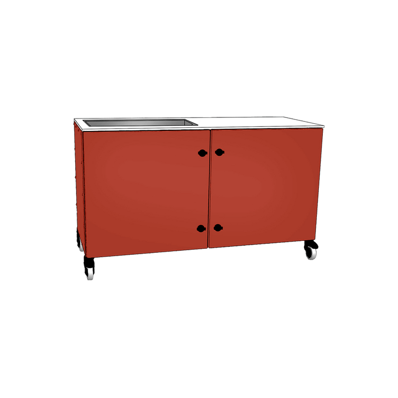 Det mellem udekøkken, Model 2