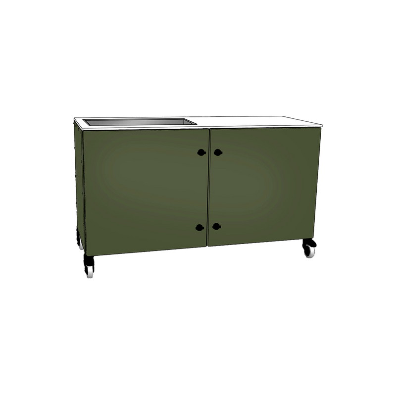 Det mellem udekøkken, Model 2