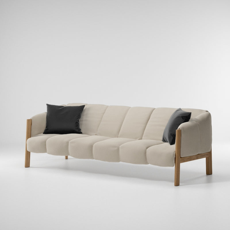 Plumon 3-seater sofa