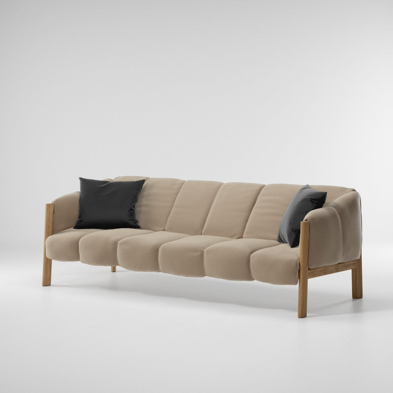 Plumon 3-seater sofa