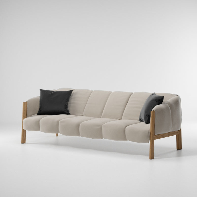 Plumon 3-seater sofa