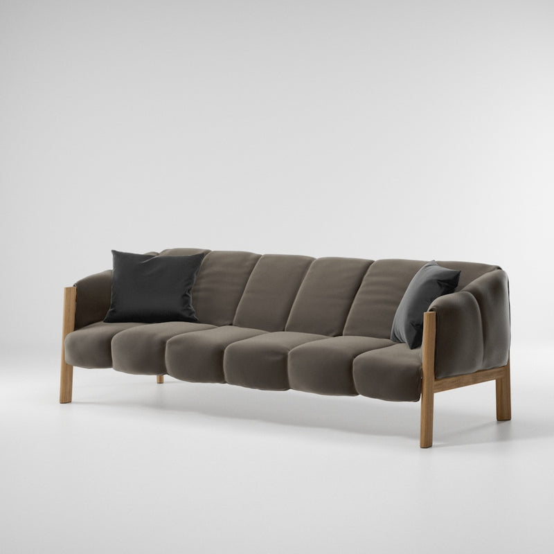 Plumon 3-seater sofa