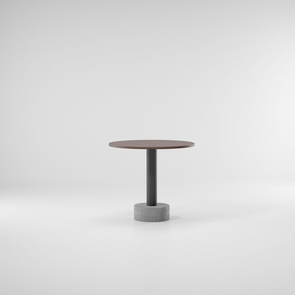 Roll dining table, dia. 80 cm