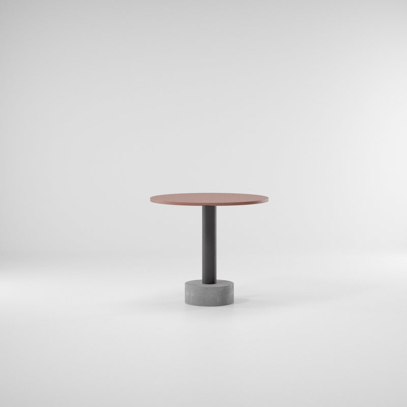 Roll dining table, dia. 80 cm