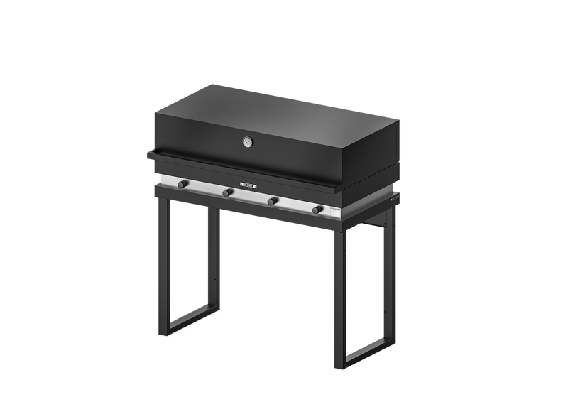 Barbecue FGA 1000 FO inkl. skab og hjul