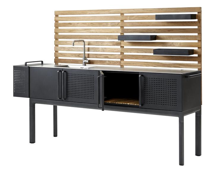 Drop køkken hovedmodul inkl. 3 hylder