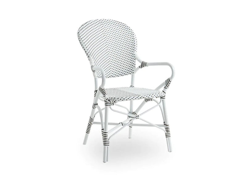 Isabell exterior caféstol m/u armlæn