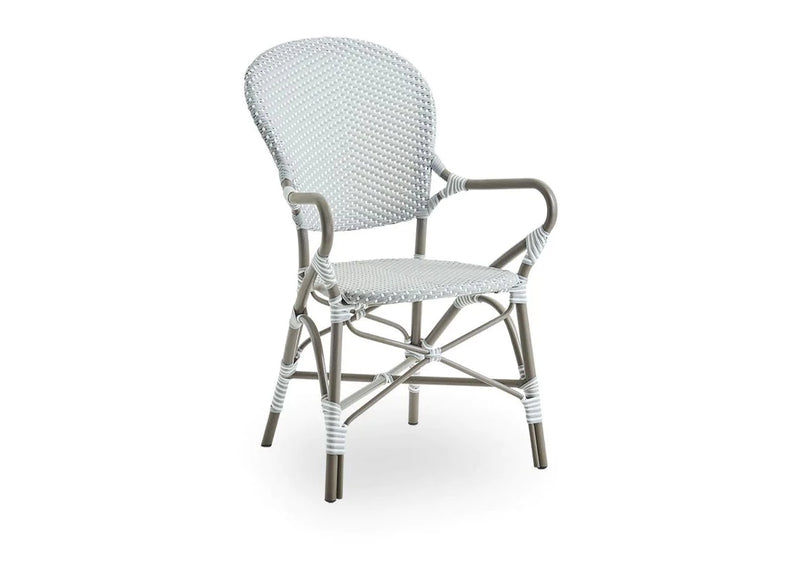 Isabell exterior caféstol m/u armlæn