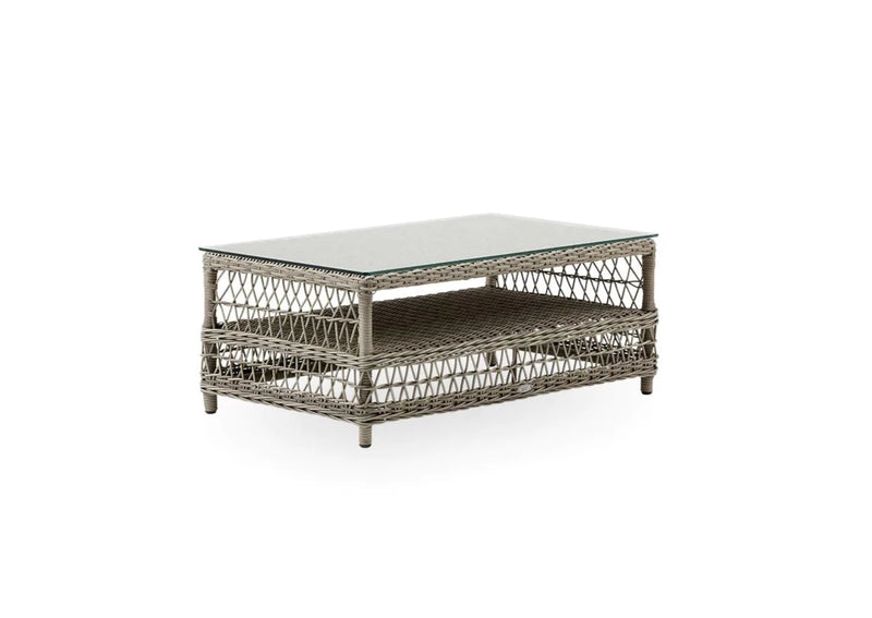 Hazel exterior loungebord inkl. glasplade