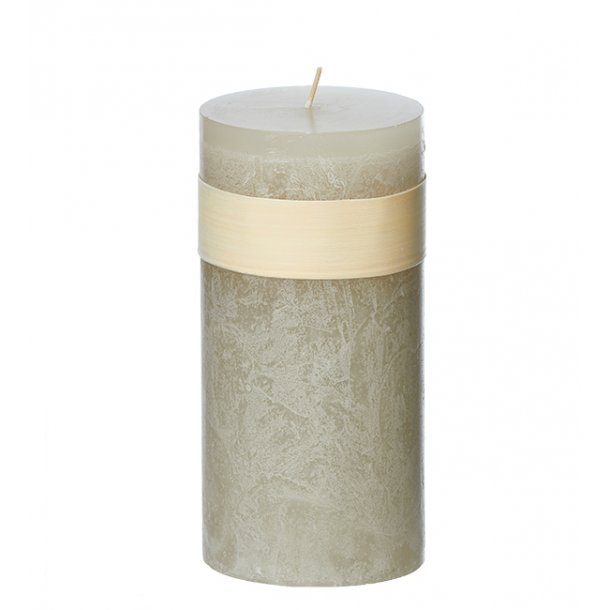 Timber® bloklys, Smokey Grey - fås i flere størrelser, by Vance Kitira
