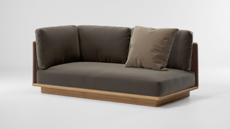 Giro lounge serie med teak base
