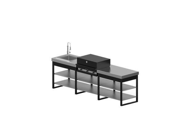 Udekøkken 024 med FGA 750 FO grill