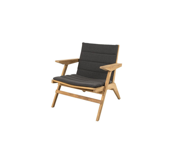 Flip loungestol, teak