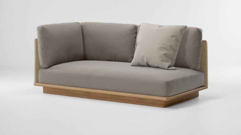 Giro lounge serie med teak base