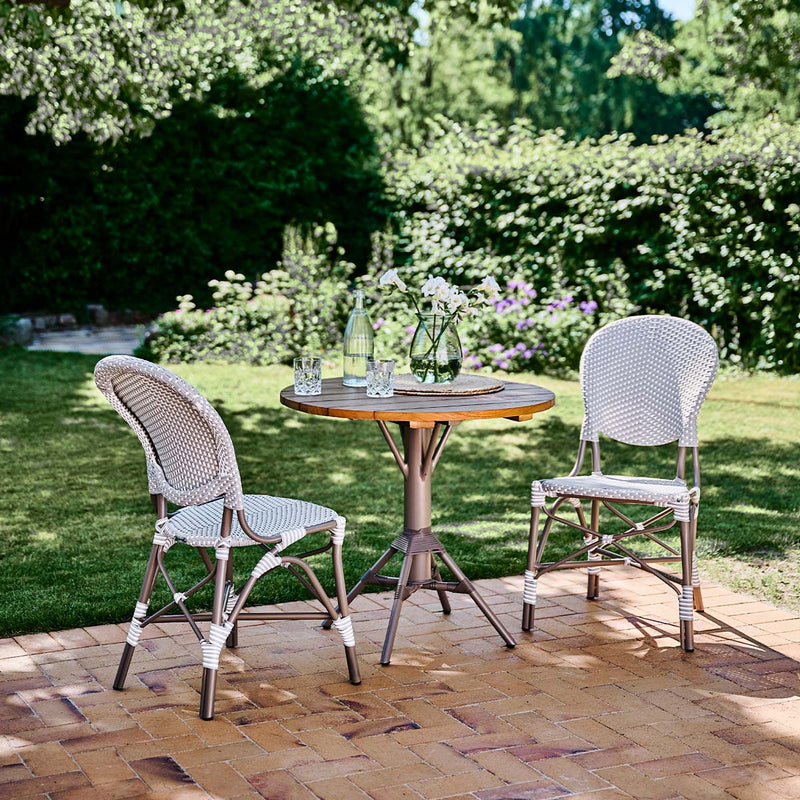 Isabell exterior caféstol m/u armlæn