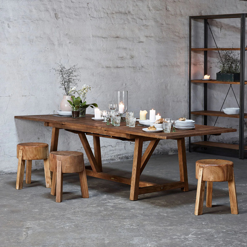 Lucas teak spisebord, interior
