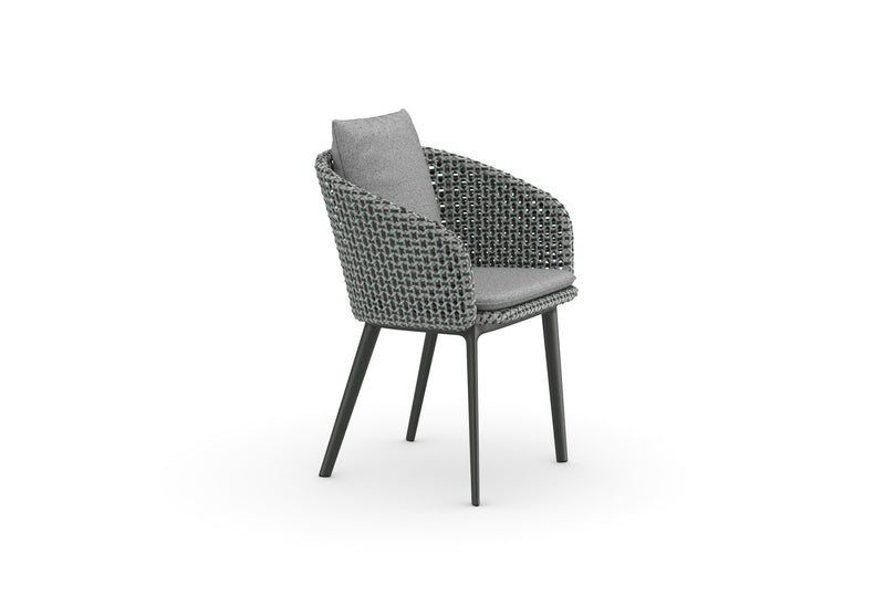 Mbrace dining chair, alu base