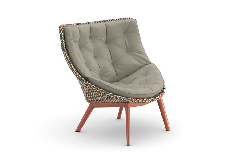 Mbrace wing chair, alu base