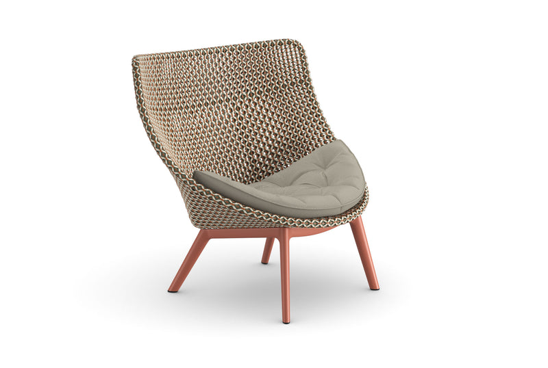 Mbrace wing chair, alu base