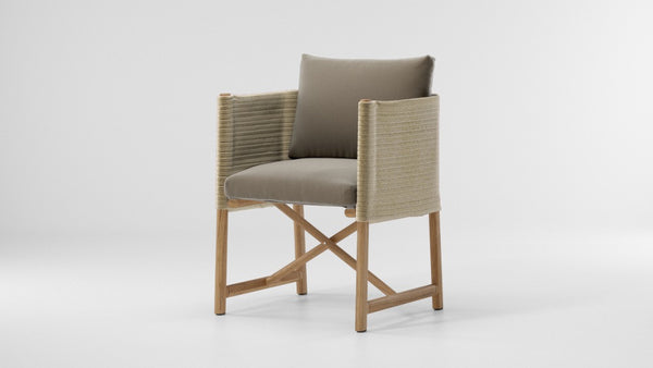 Giro folding dining armchair