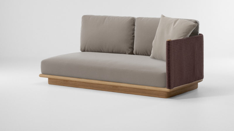Giro lounge serie med teak base