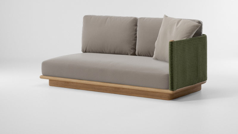 Giro lounge serie med teak base