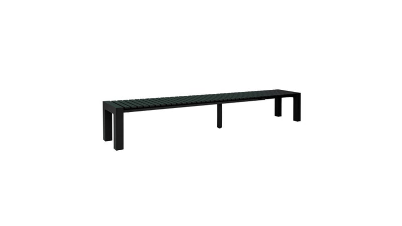 Mindo 111 dining table-extension and benches