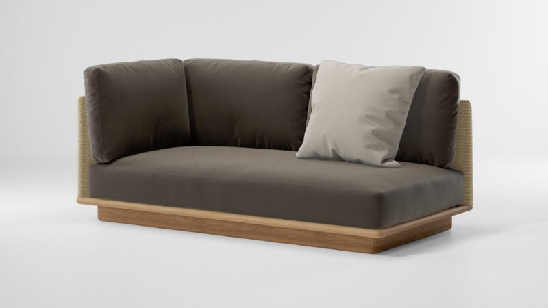 Giro lounge serie med teak base