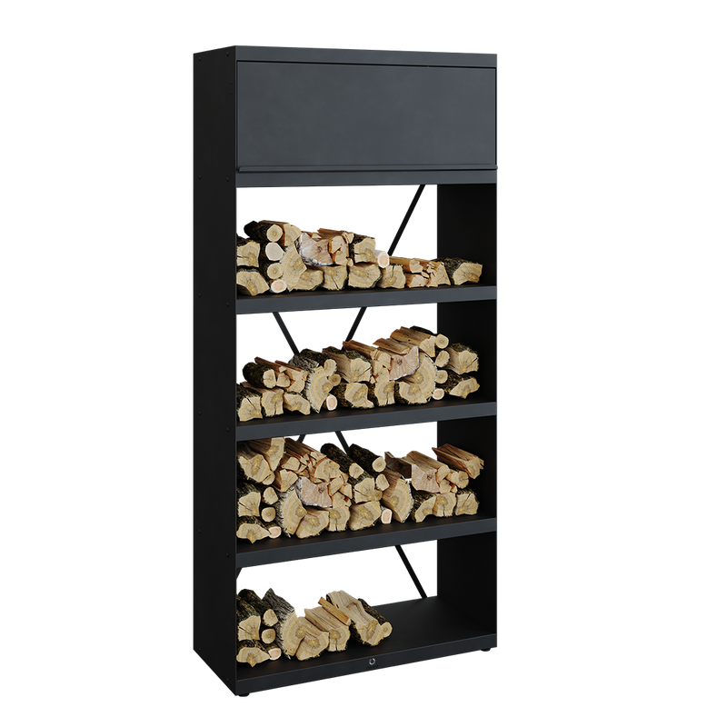Wood Storage fås i flere størrelser