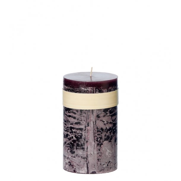 Timber® bloklys, Aubergine - fås i flere størrelser, by Vance Kitira