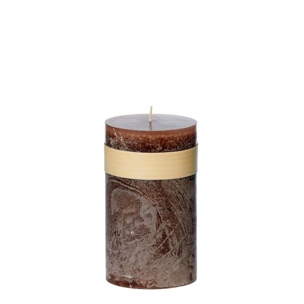 Timber® bloklys, Rustic Brown - fås i flere størrelser, by Vance Kitira