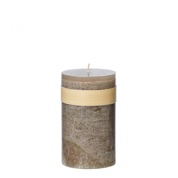 Timber® bloklys, Taupe - fås i flere størrelser, by Vance Kitira