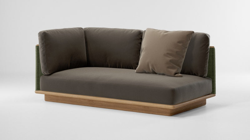 Giro lounge serie med teak base